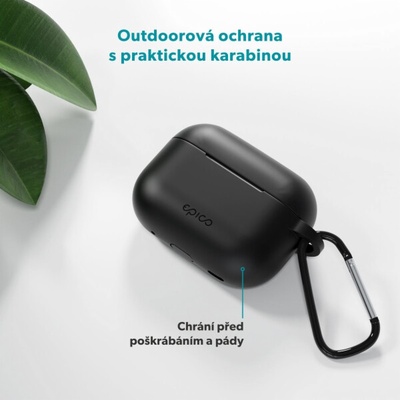 Epico Silikonové pouzdro s karabinou AirPods Pro 3 94411101300001 – Hledejceny.cz