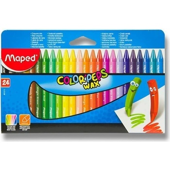 Maped Color'Peps Wax Trojhranné voskovky 24ks