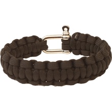 Highlander Paracord - kovová spona čierna