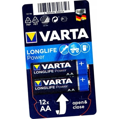 Varta Longlife Power AA 12ks 4906121472