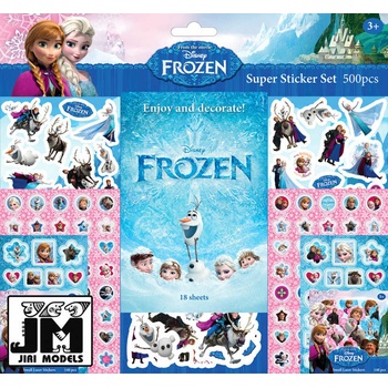sada samolepková 500ks FROZENLedové království