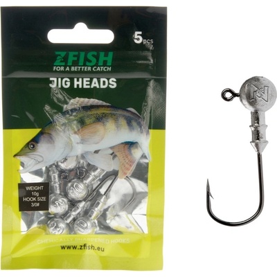 ZFISH Jig Hlavička veľ.4 15g 5 ks