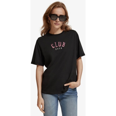 Scotch & Soda Черна дамска тениска Scotch & Soda Scotch & Soda | Cheren | ЖЕНИ | XL
