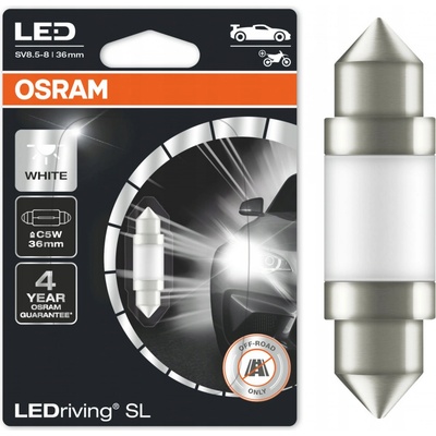 Osram LEDriving SL 6418DWP-01B C5W SV8.5-8 12V 0,6W