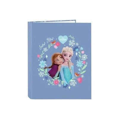 Frozen Папка с пръстени Frozen Син A4 26.5 x 33 x 4 cm