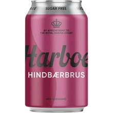 Harboe limonáda s malinovou příchutí light 330 ml