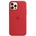 Apple iPhone Silicone Case with MagSafe - оригинален силиконов кейс за iPhone 12, iPhone 12 Pro с MagSafe (червен)