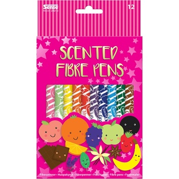 Sense Ухаещи флумастери, Плодове, 12 бр (28013)