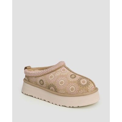 UGG Papuče W TAZZ SUN STITCH Hnedá