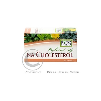 Fytopharma bylinný čaj na cholesterol 20 x 1.25 g