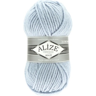 Alize Superlana Maxi 480 modro šedá