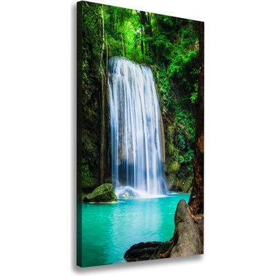 Vertikálny foto obraz na plátne do obývačky Vodopád 50x100 cm