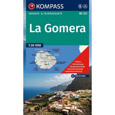 La Gomera - turistická mapa (Kompass č. 231) - turistická mapa