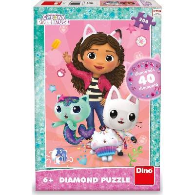Dino - Puzzle Kolekcia Diamond: Gábina's magical house - 200 piese