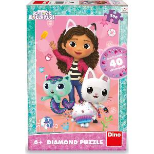 Dino - Puzzle Kolekcia Diamond: Gábina's magical house - 200 piese