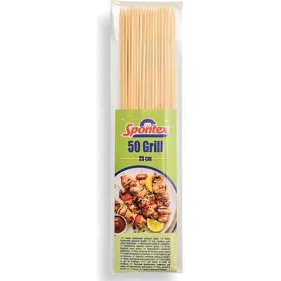 Špajle bambus 25 cm 50 ks