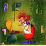 Grafika Art Puzzle - Puzzle François Ruyer - The Witch - WC - 1 000 piese