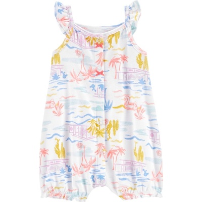 CARTER'S Overal letní Ivory Palm holka