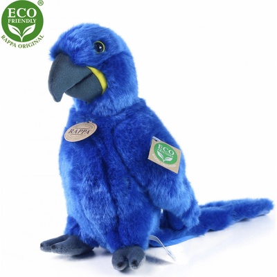 Eco-Friendly papoušek modrý Ara Hyacintový stojící 23 cm