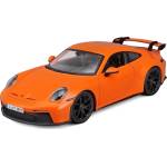 Bburago Метална количка Bburago - Porsche 911 GT3, 1: 24, оранжева (18-21104OR)