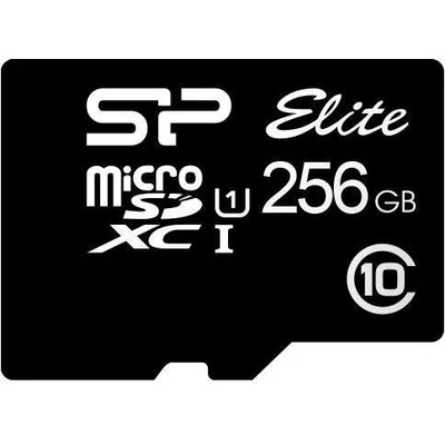 Silicon Power microSDXC Power Elite 256GB C10/U1 + Adapter (SP256GBSTXBU1V10SP)