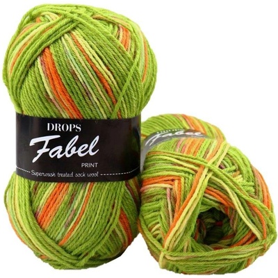 Drops Fabel print 151 guacamole