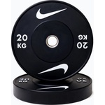 Nike strength Бъмпер тежести Nike Strength Rubber Bumper Plates 20 kg black/white