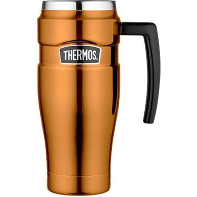 Thermos Vodotesný termohrnček s držadlom medená 470 ml