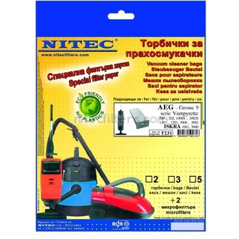 Image 1 of NITEC Торбички за прахосмукачки НИТЕК, код Т231