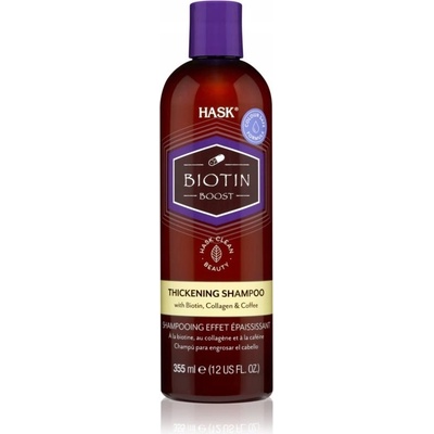 HASK šampon pro na vlasy Biotin kolagen a káva 355 ml