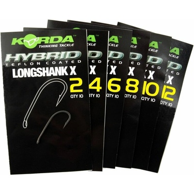 Korda Long Shank X veľ.4 10 ks