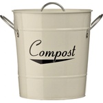 Premier Housewares Кремав контейнер за компостируеми отпадъци - Premier Housewares (0510015)