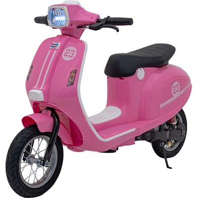 JOKO Elektrická Motorka Skúter Retro 23 ružová