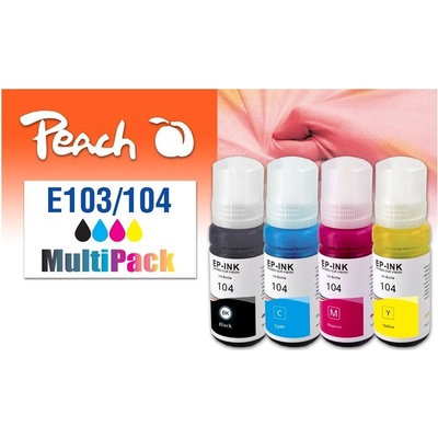 Inkoust Peach Epson 103/104 MultiPack - kompatibilní