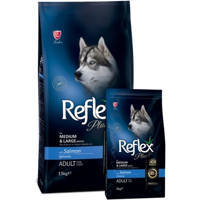 Lider Pet Food Adult Dog Salmon 12kg- Пълноценна храна израснали кучета от всички породи със сьомга 12 кг