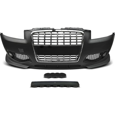 Предна броня за Audi A3 8P (2005-2008) - S3 Дизайн (BUMPA38PC)