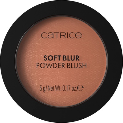 Catrice Soft Blur Powder Brush púdrová lícenka s matným efektom 050 Born to blonze 5 g