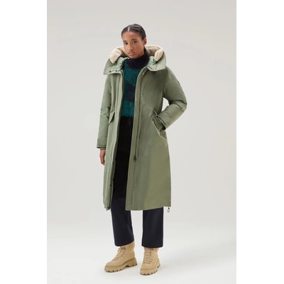 Woolrich Sherpa Visor Parka šedý