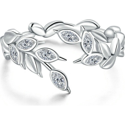 Mabell dámsky strieborný prsteň Olive SK221BSR135C45