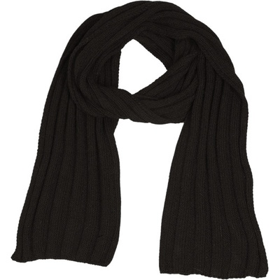 Sherpa pletená šála Beanie Mono černá