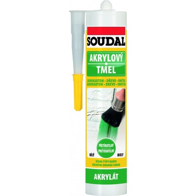 Soudal Akrylový tmel 280 ml hnědá