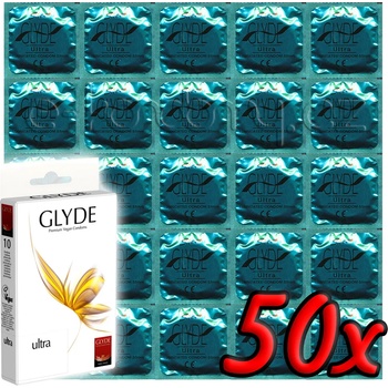 Image 1 of GLYDE Ultra - Premium Vegan Condoms 50 pack