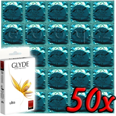 GLYDE Ultra - Premium Vegan Condoms 50 pack