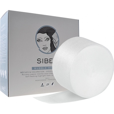 Sibel fólie - pěna na melír a barvení 11 x 30 cm - 50 m role - 166 ks 4334050