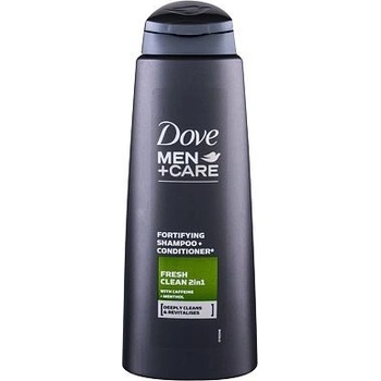 Dove Men+Care FreshClean 2v1 šampón 400 ml