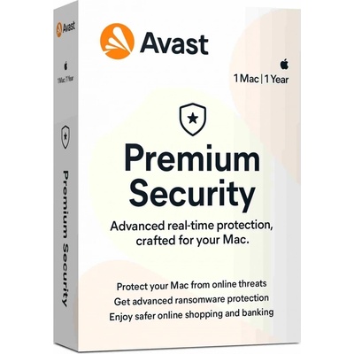 Avast Premium Security for MAC 1 lic. 1 rok update (spm.1.12m.r)