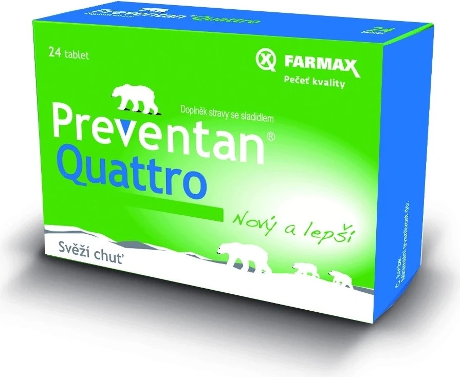 Preventan Quattro 24 tabliet