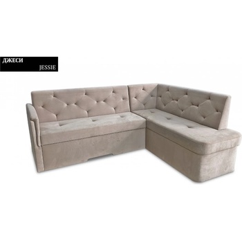 Rudi-an Ъглов диван Jessie BM, с ракла, разтегателен