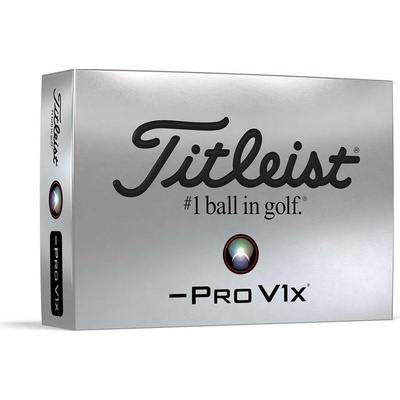Titleist Pro V1x Left Dash biele 48 ks