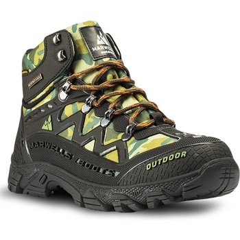 Marwells Мъжки туристически боти - Зелени 2021083216 (311861_Камуфлажно)